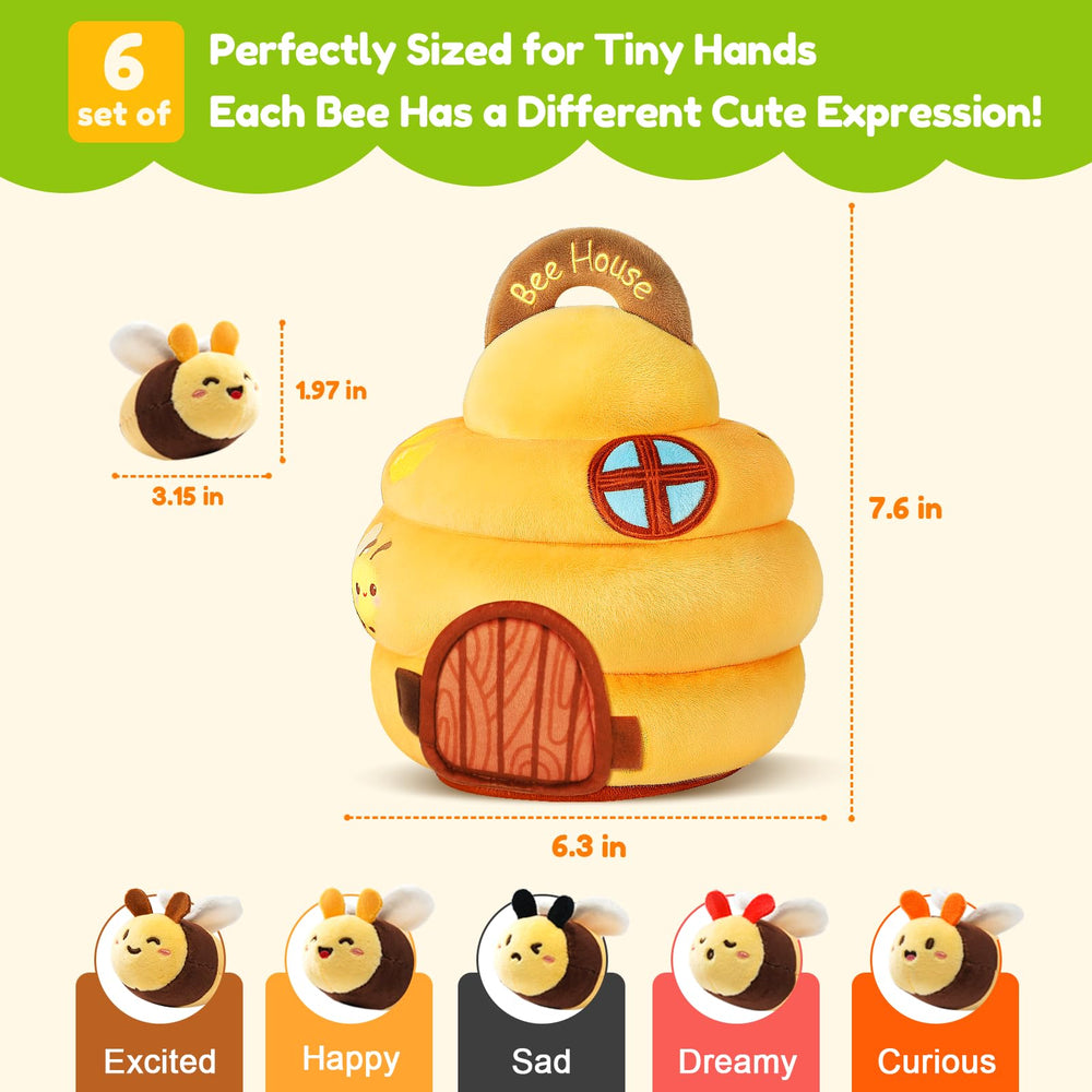 TOHIBEE hive mirror helps babies recognize themselves during reflective, self-awareness moments.