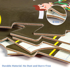 TOI giant floor puzzle gift-box presentation makes a ready-to-gift learning activity.