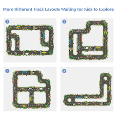 TOI giant floor puzzle laser-cut-edges ensure smooth, burr-free handling.