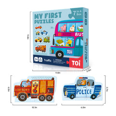 Toi pull-out-storage-box-puzzles, convenient for travel and classroom use