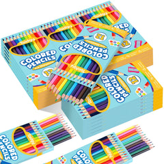 Toidgy 288-count pencils bulk in 24 packs for vibrant classroom projects.