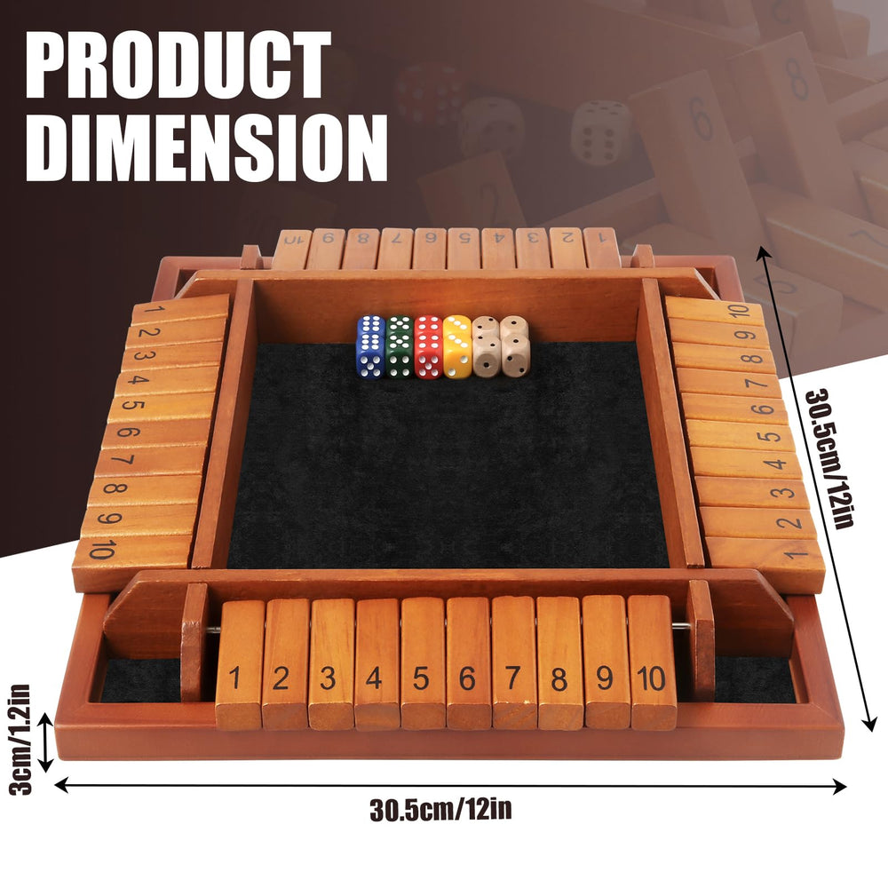 Toidgy dice storage bag keeps dice organized for travel and play.