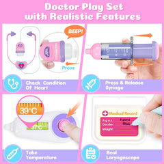 Toidgy Doctor Kit dental mirror enhances dental-themed pretend play.