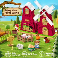 Toidgy BPA-free plastic ensures safe, kid-friendly farm play