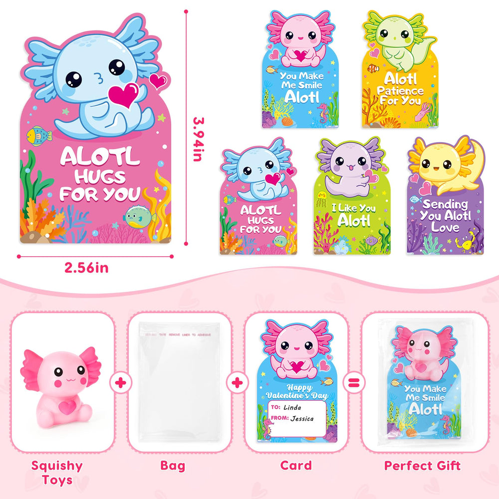 Toidgy self-sealing bags keep valentines tidy and ready to hand out.