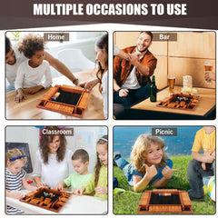 Toidgy soft black felt pad reduces noise during dice rounds.