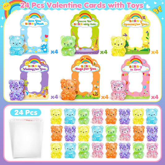 Toidgy squeeze bear toys provide colorful, mess-free sensory fun for kids.