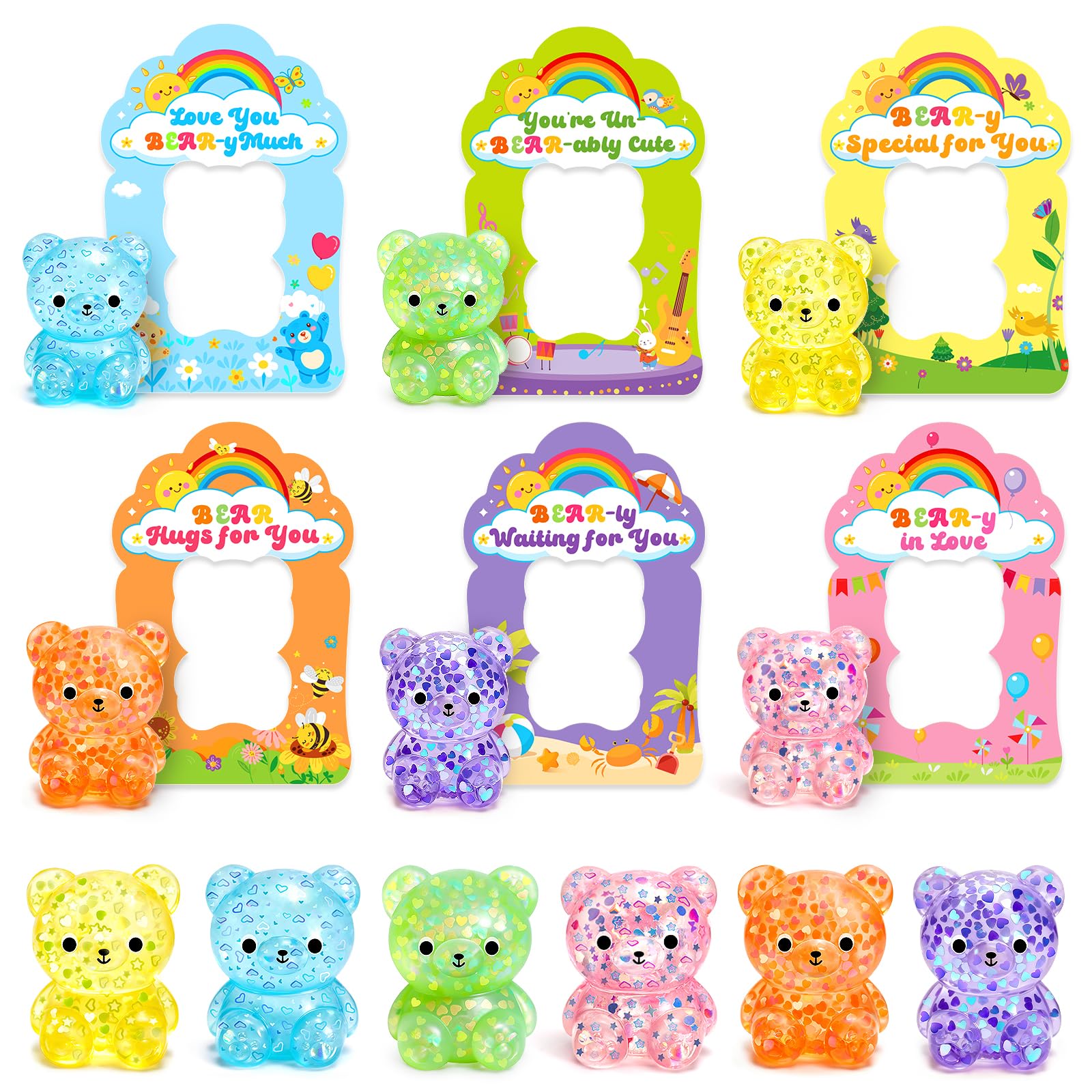 Toidgy Valentines cards with 24 cards for classroom exchanges and easy gift-giving.