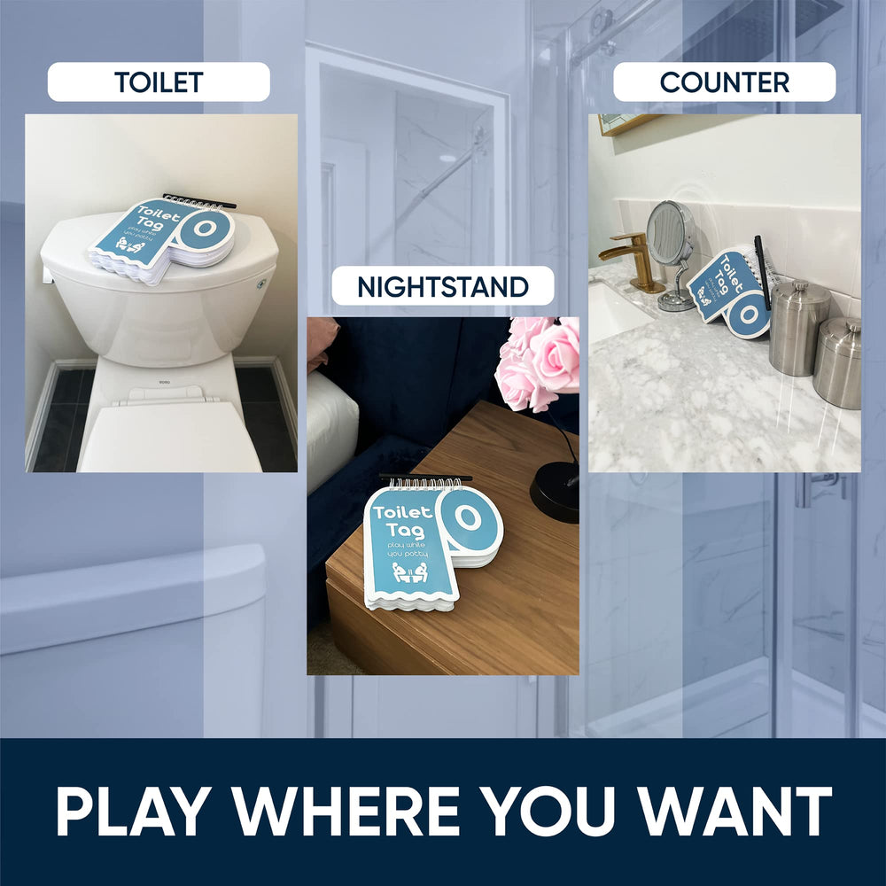 Toilet Tag two-player game night offers quick, fun mini-games