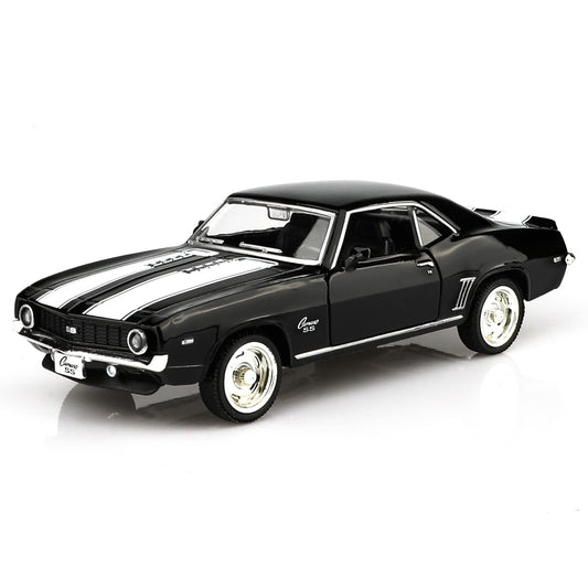 TOKAXI 1969 Camaro SS diecast body with durable zinc alloy construction for safe play.