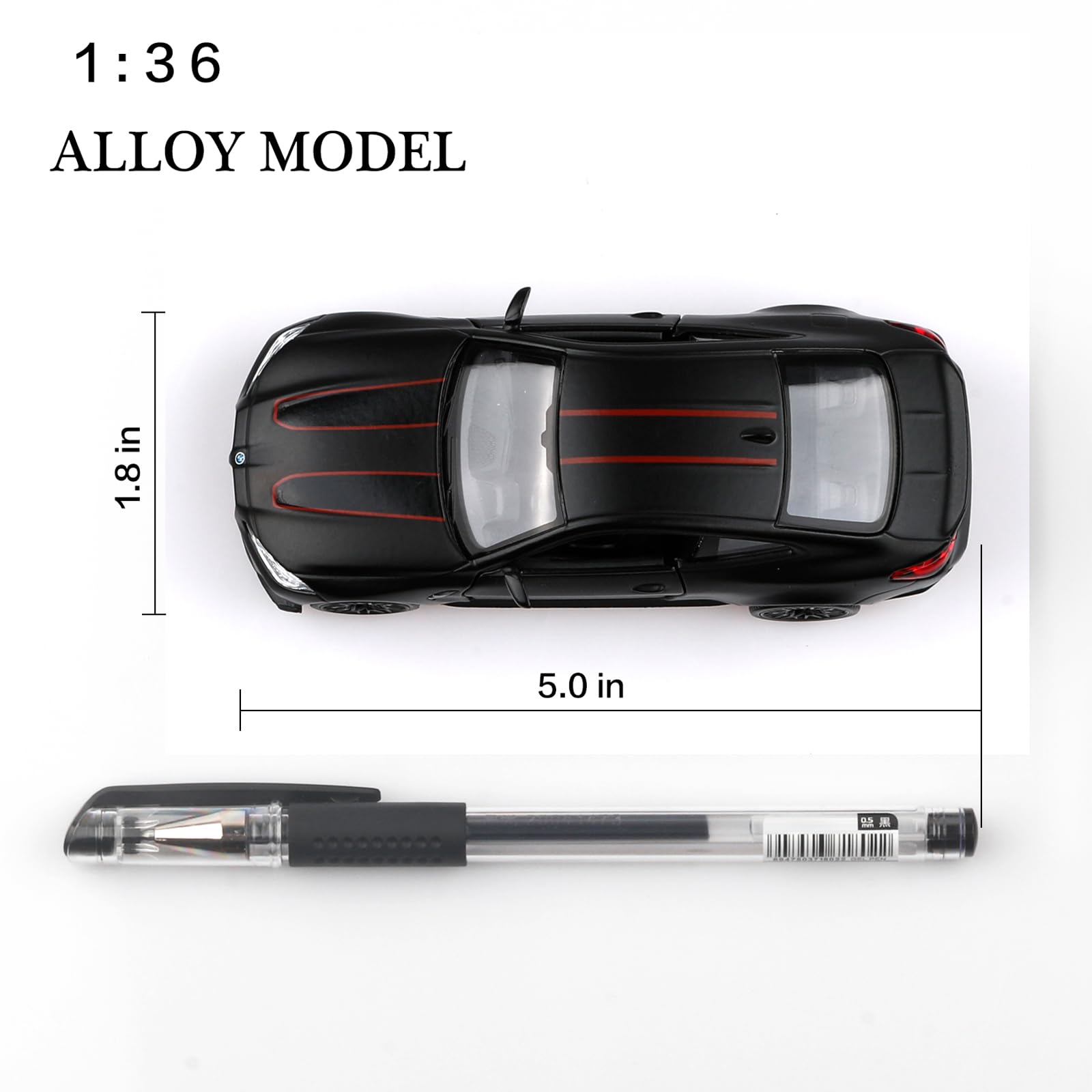 TOKAXI BMW M4 1/36 packaging in English makes gifting simple.