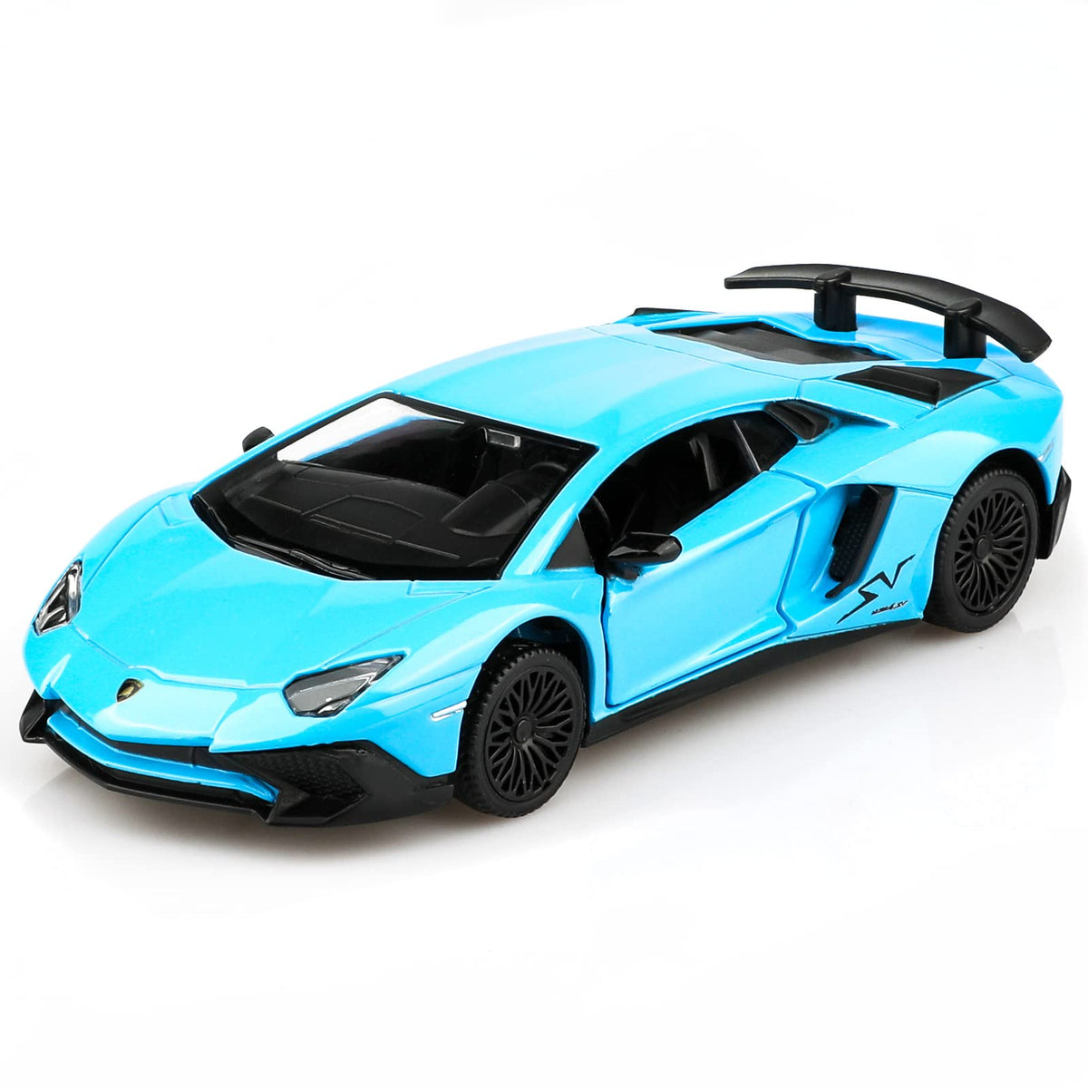 TOKAXI LP750-4 SV diecast car front view, durable toy for playtime and display.