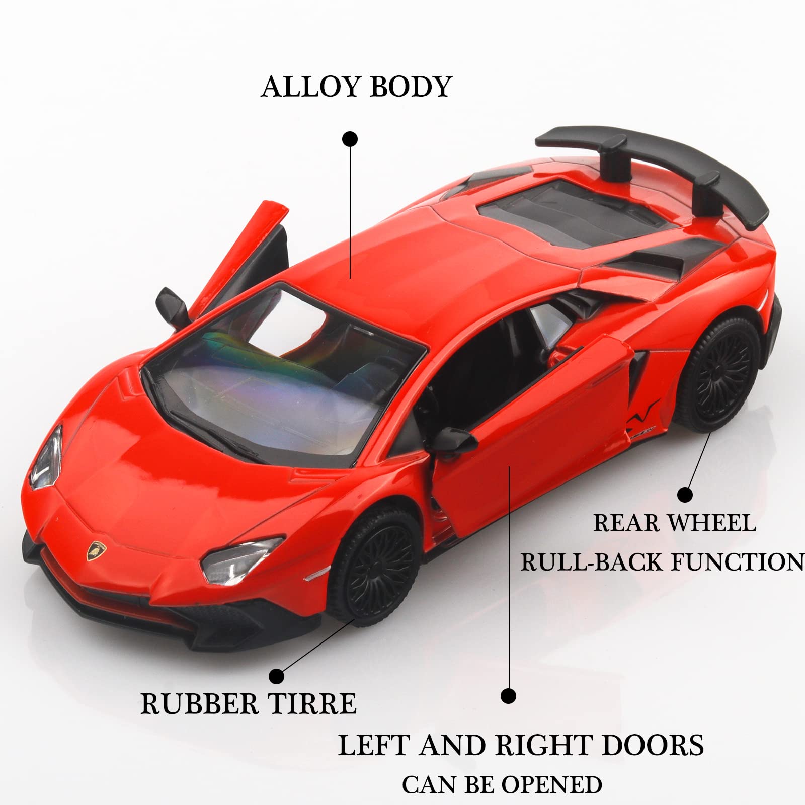 TOKAXI LP750-4 SV open doors reveal detailed interior for imaginative play
