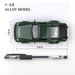 TOKAXI 1/36 Porsche 911 Turbo 1978, compact gift-ready package for kids and collectors.