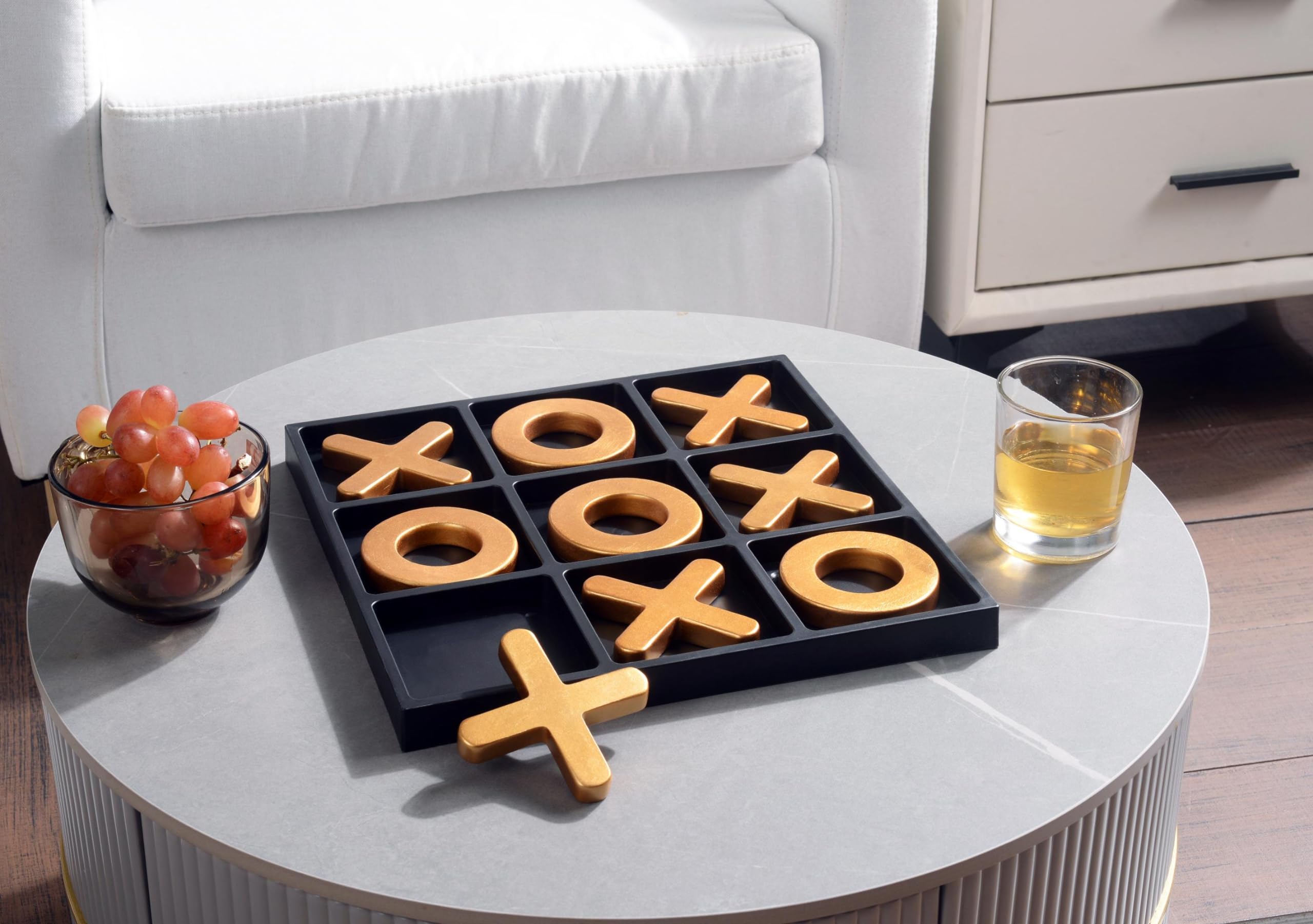 Tolevoit table-top decor board doubles as a game.