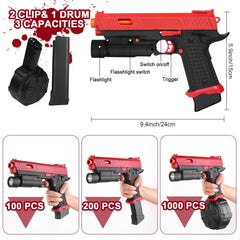 Tomatong Gel Toy short hopper enabling quick, close-action rounds
