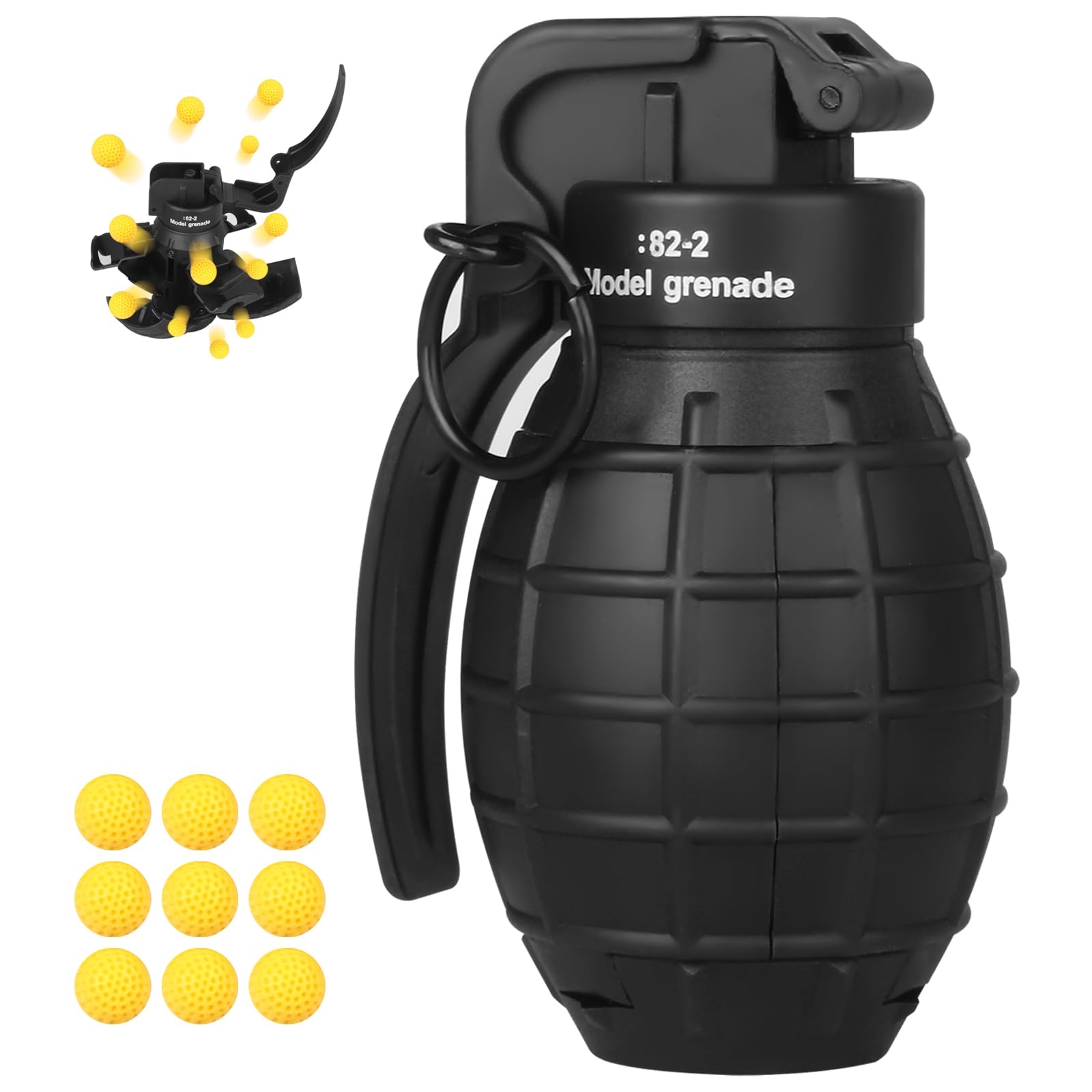 Tomatong toy hand grenade for CS battle game, compact and portable.