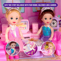 TomLeOn unicorn dolls for magical unicorn adventures inside the dollhouse