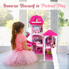 TOMLEON family dollhouse scene for immersive storytelling