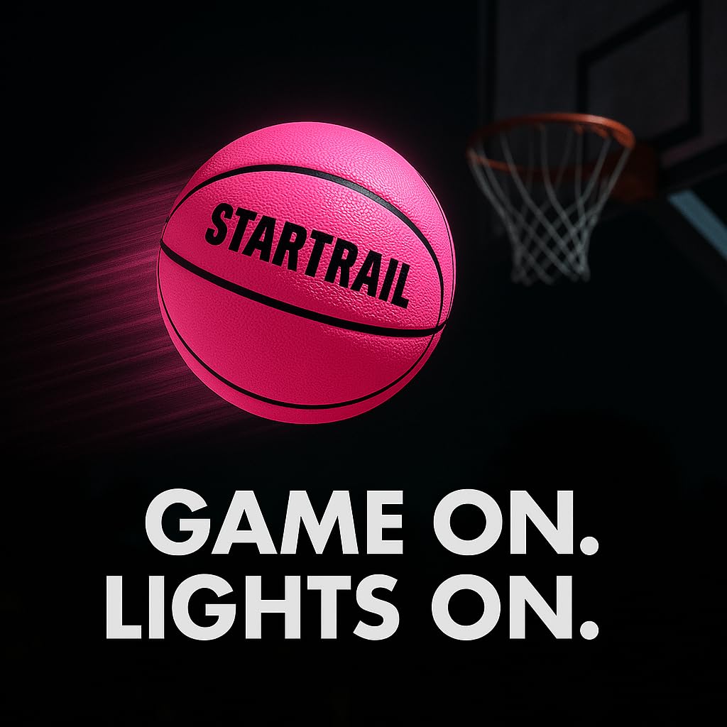 TOMLEON versatile glow ball suits solo drills or group play.
