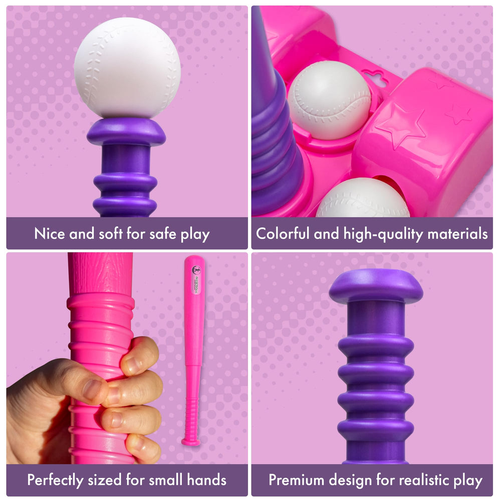 Tomleon pitching machine included for varied practice scenarios at home