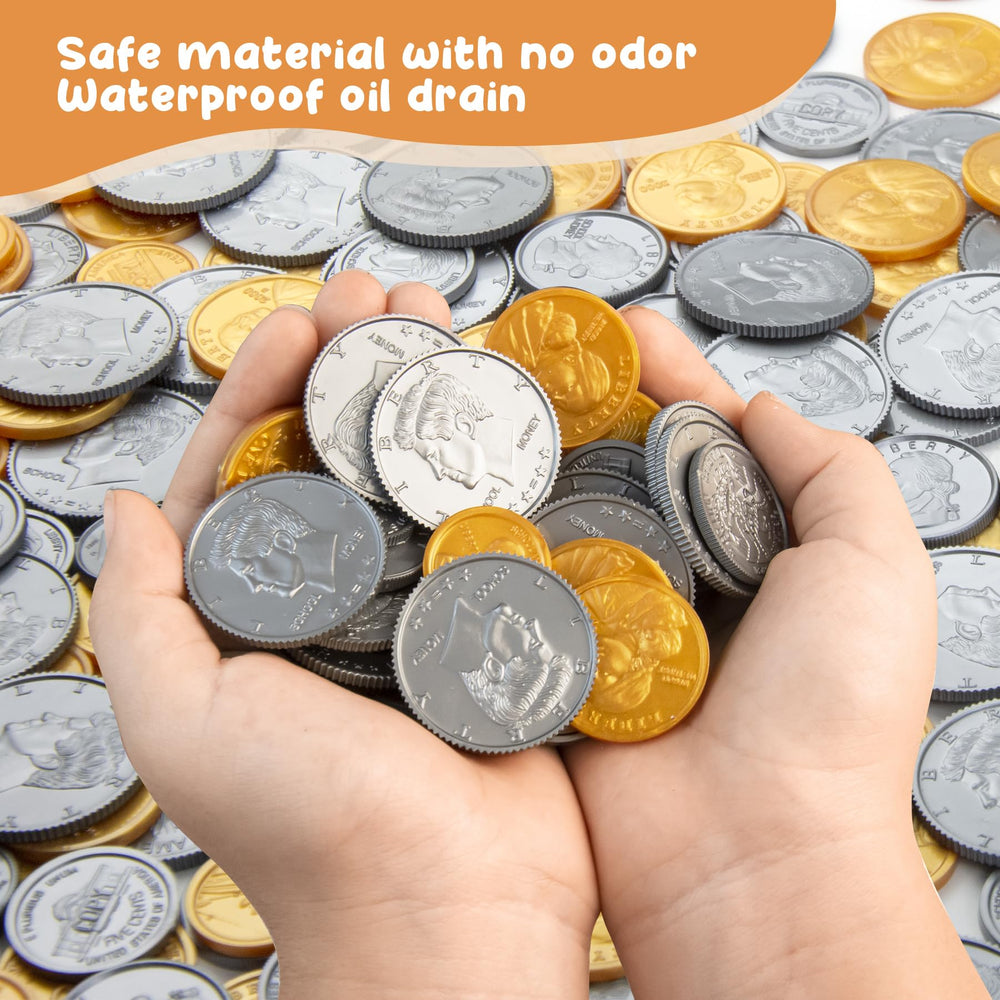 TommyHome 1-dollar coin for broader pretend budgets and math practice.