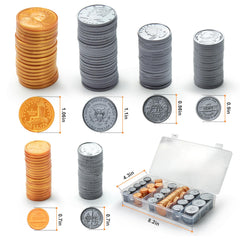 TommyHome 5c coins set for engaging sorting and counting activities in homeschool.