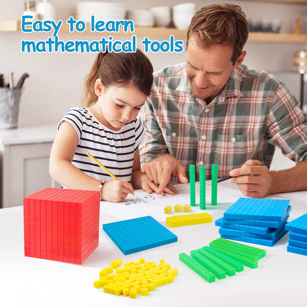 TOMMYHOME ones cubes support basic addition and subtraction.