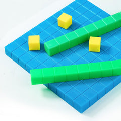 TOMMYHOME tens rods help with counting and regrouping.
