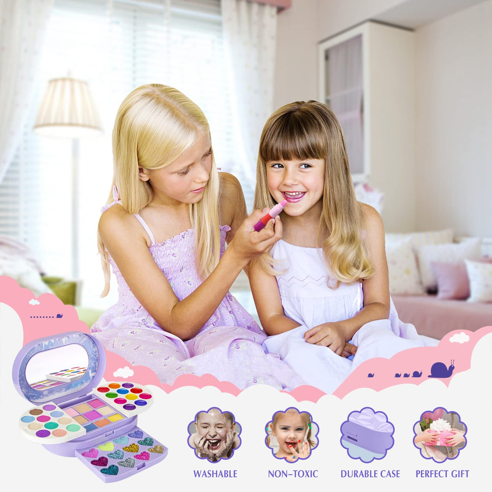 Tomons eye shadow palette with 14 colors for creative eye looks in a safe, washable kit