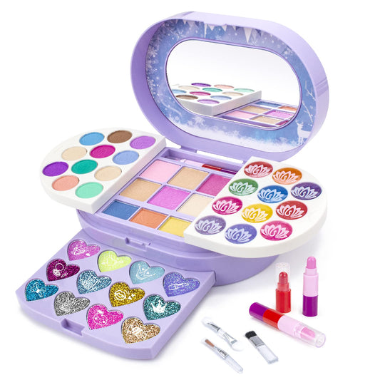Tomons Kids Makeup Kit mirror for easy pretend play and real-time self-check