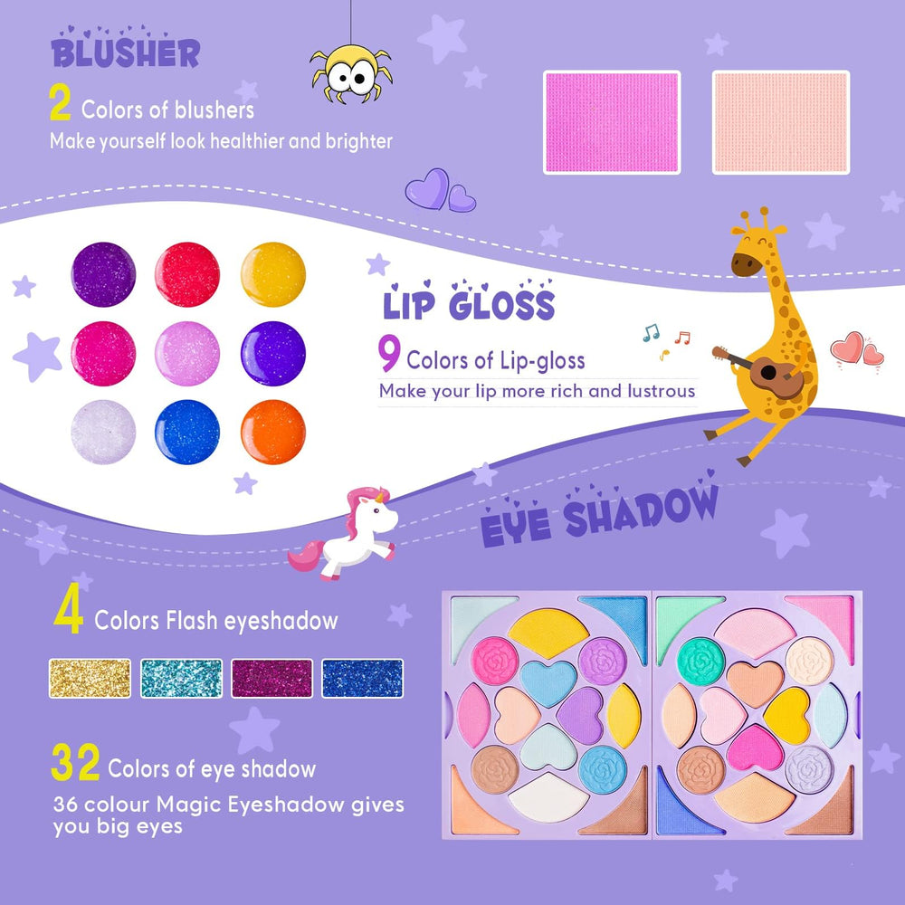 Tomons makeup palette and shadows ideal for creative makeup sessions and role-play.