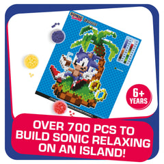 TOMY Jixelz Remix easy template helps quick crafting start.