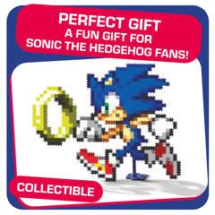 TOMY Jixelz Remix sonic-collectible-packaging showcases licensed artwork.