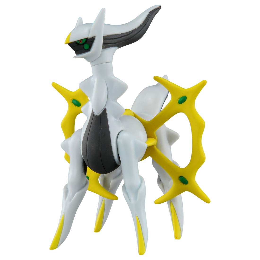TOMY Arceus Moncolle ML-22 figure front view showcases a display-worthy stance.