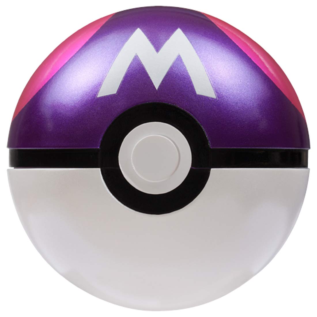 TOMY Pokemon MB-04 Moncolle Master Ball front view highlights collectible design for fans.