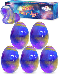 Tonberless slime-filled egg blue shows soft, stretchy texture for stress-relief play.