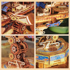 Tonecheer Wind Voyager music base ready to trigger melodies during assembly.