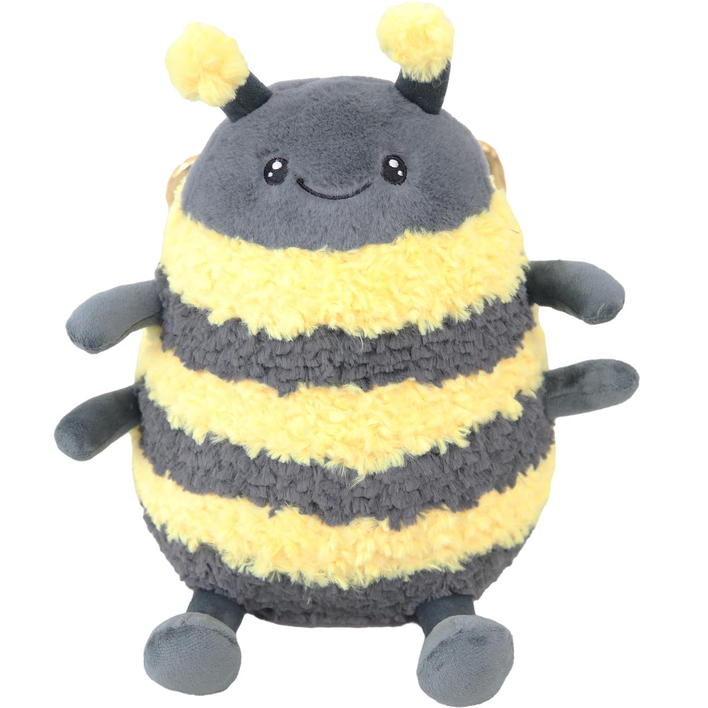 TONGSONG bumblebee with golden wings adds cute decor and soft comfort.