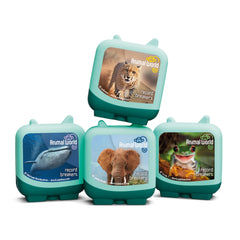 Tonies Animal World cover image: four-pack set for wildlife storytelling.