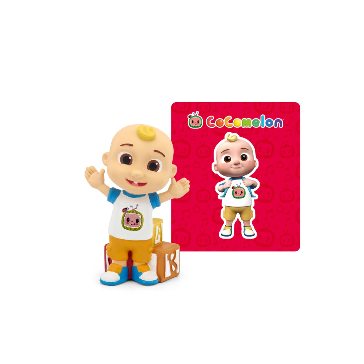 Tonies CoComelon JJ figurine ready for screen-free listening adventures.