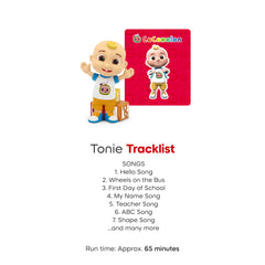 Tonies CoComelon JJ playtime scene supports imaginative play.