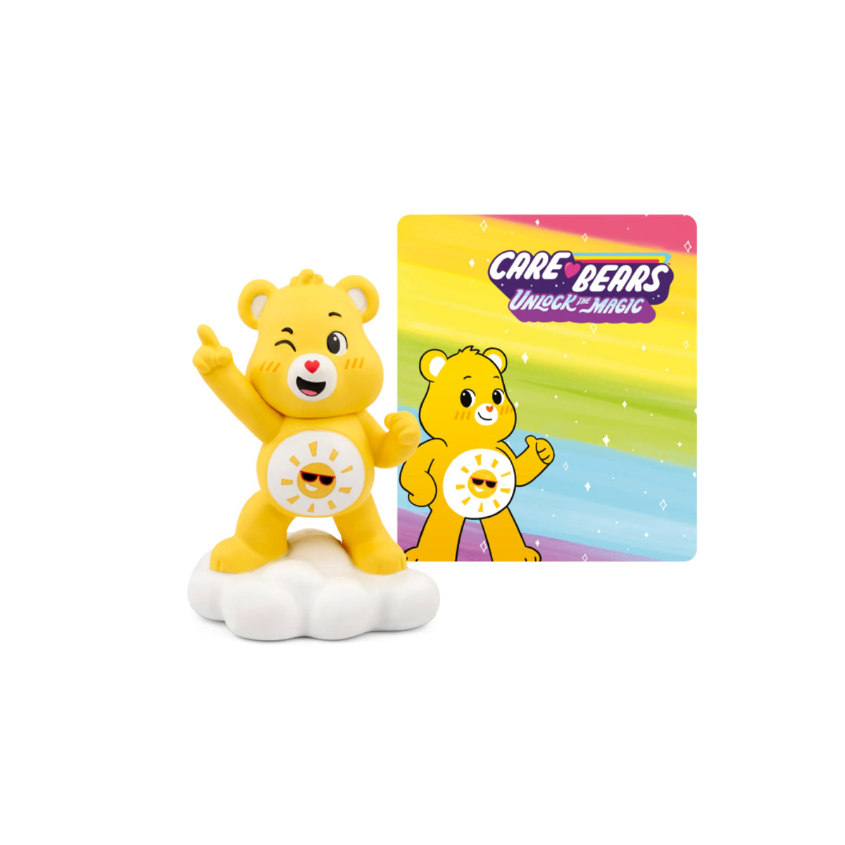 Tonies Funshine Bear figurine for imaginative play with stories and songs.