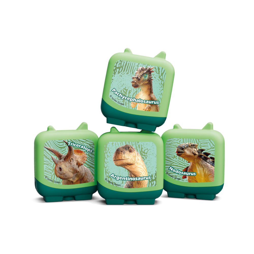 Tonies Gentle Giant Dinosaurs set cover art for imaginative dinosaur listening