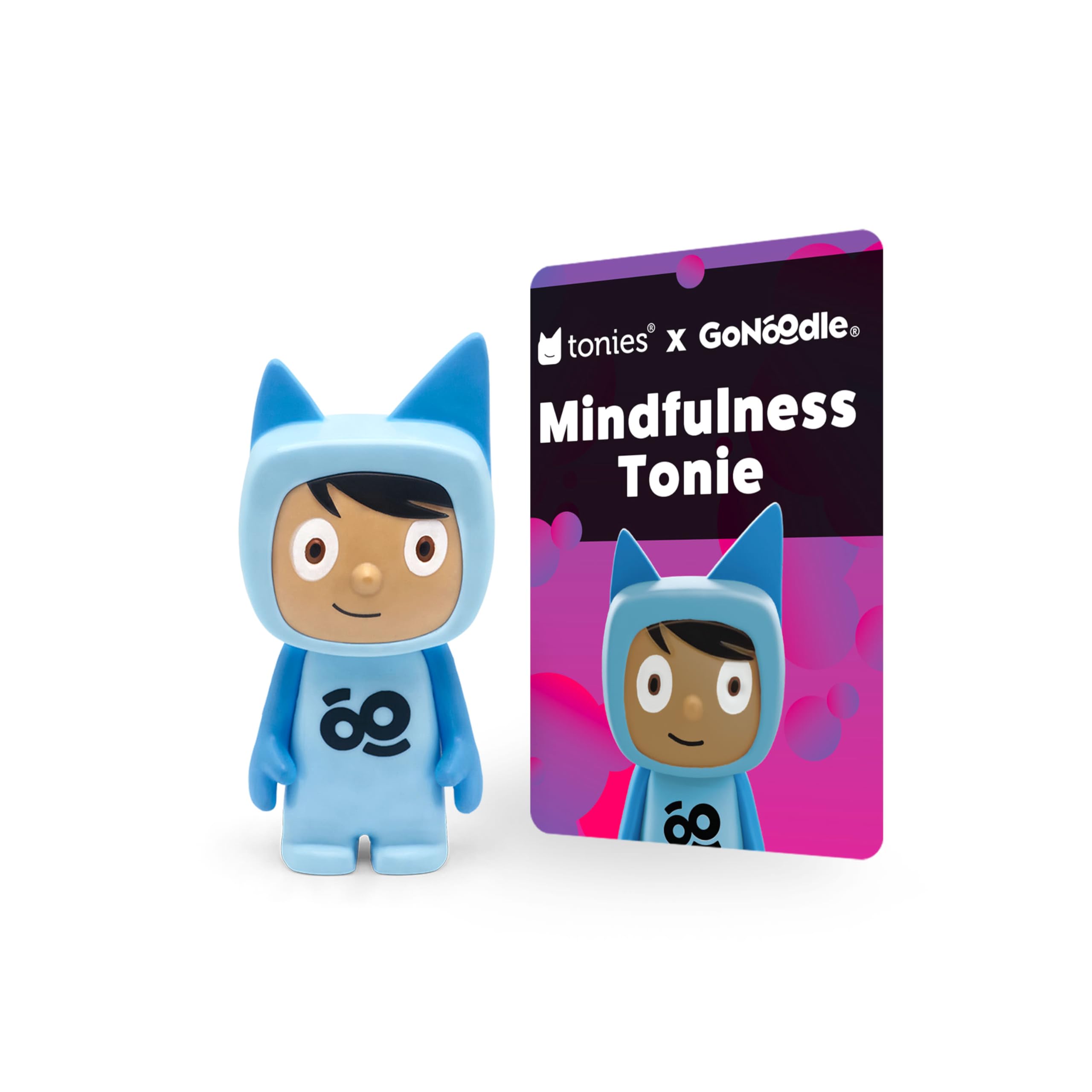 Tonies GoNoodle Mindfulness figurine ready for screen-free listening.