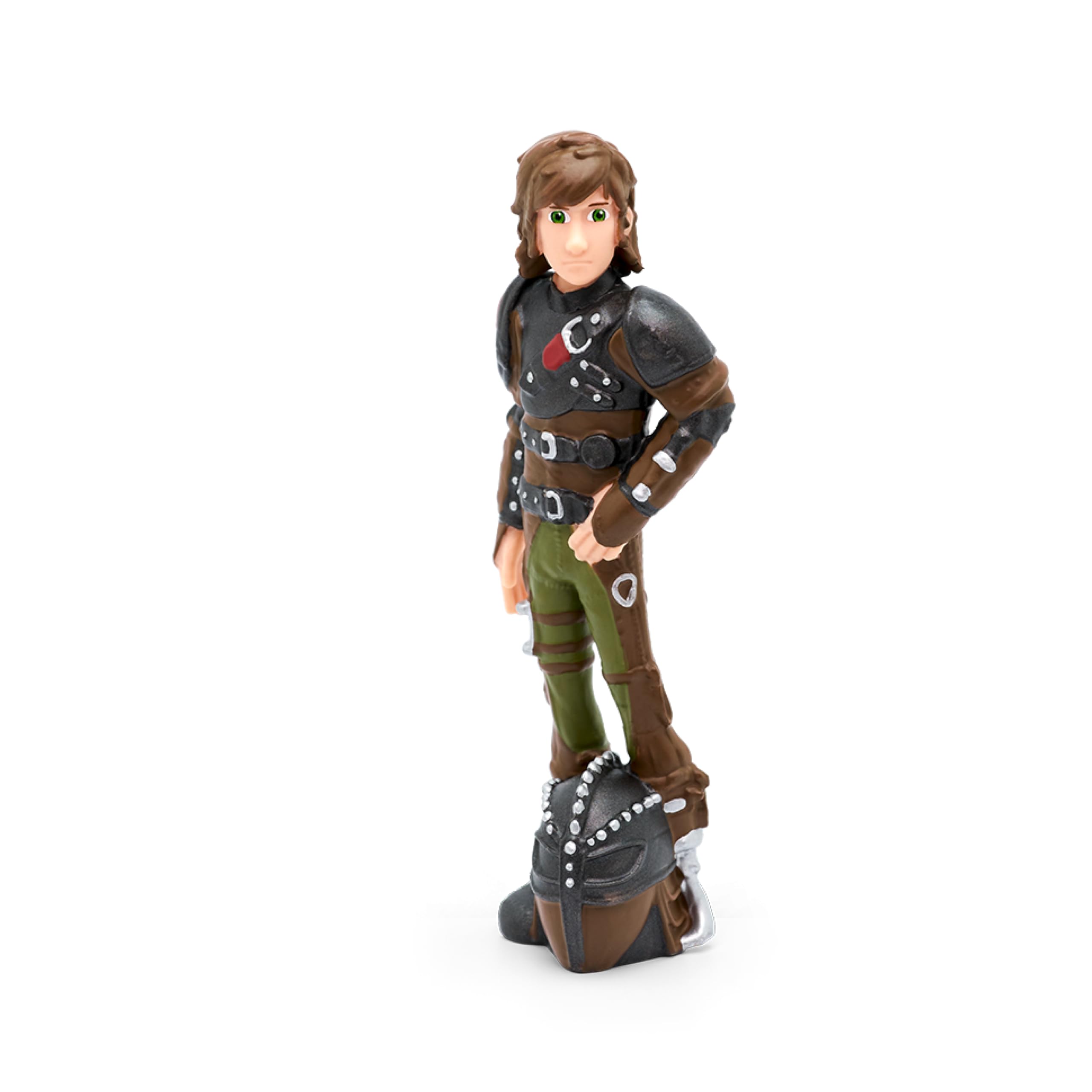 Tonies Hiccup figure beside Berk backdrop supporting cooperative problem solving.