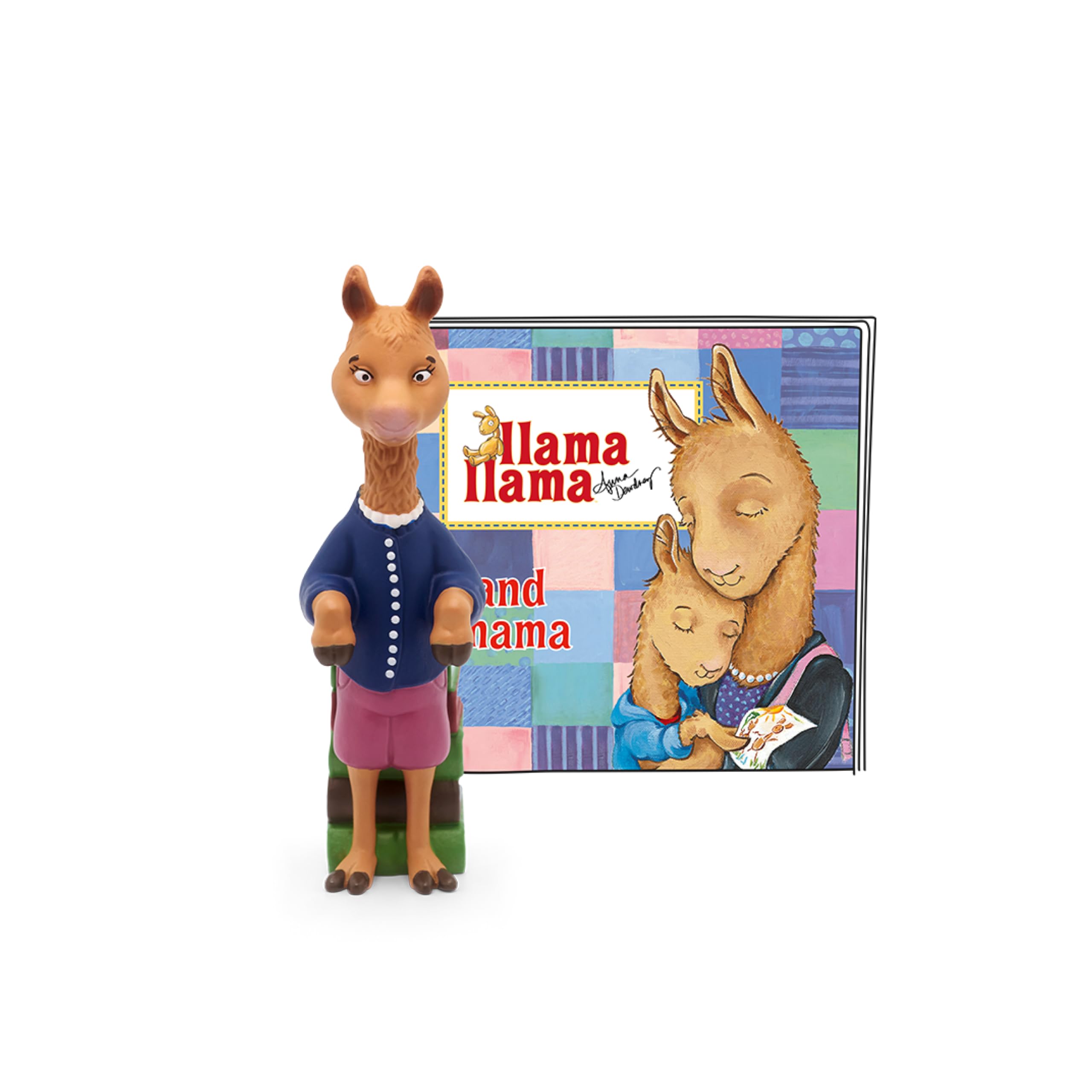 Tonies Mama Llama figurine close-up for imaginative storytelling.