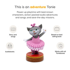 Tonies Mia tracklist image highlights four songs and four stories