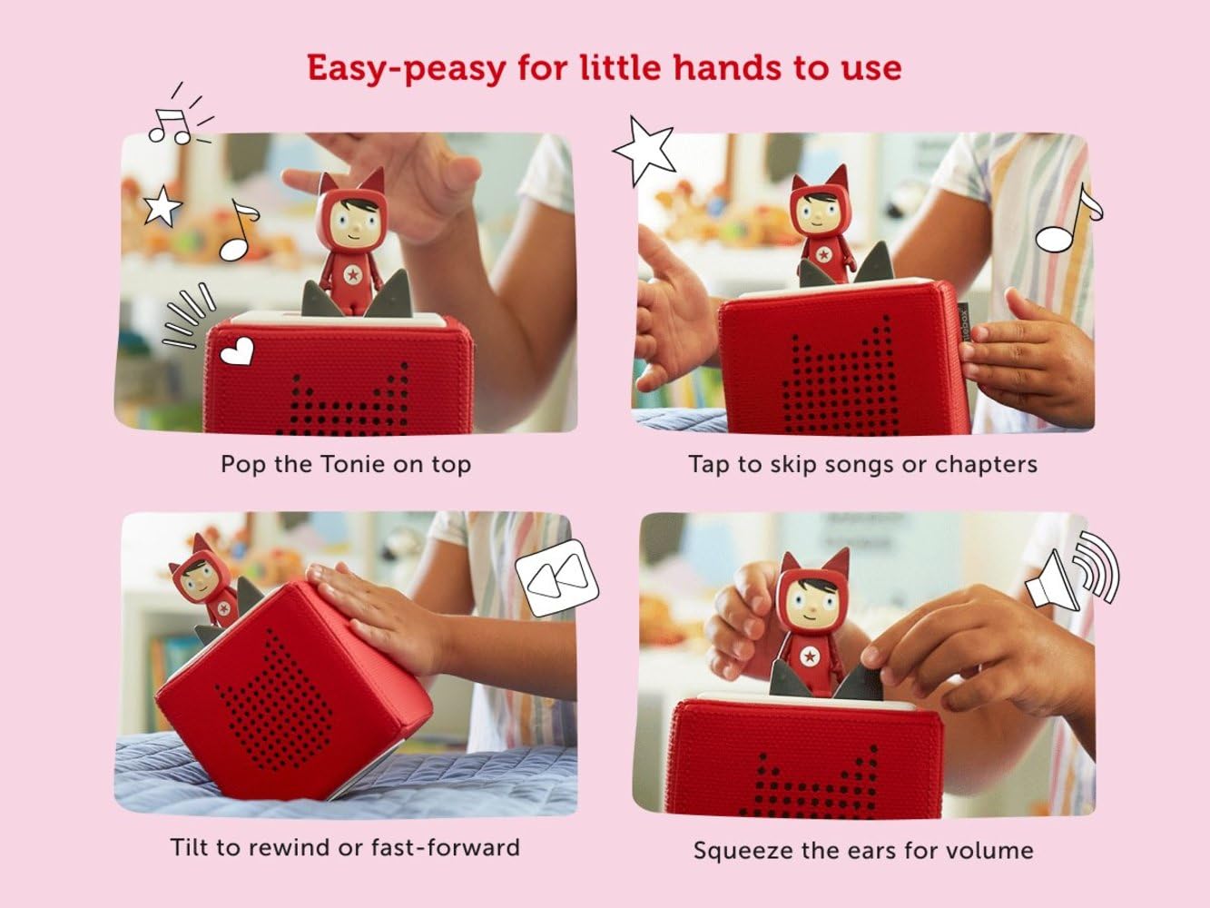 Moana figure on Toniebox compatible for easy use
