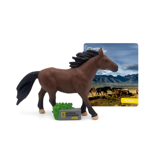 Tonies National Geographic Horse figurine for Toniebox sparks horse history storytelling